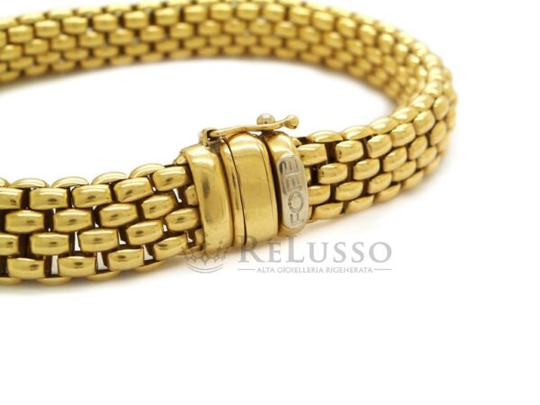 Bracciale FOPE in oro giallo, lunghezza 19cm. foto4