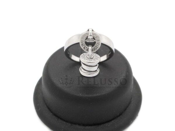 Anello B.Zero1 Bulgari in oro bianco con diamante foto1