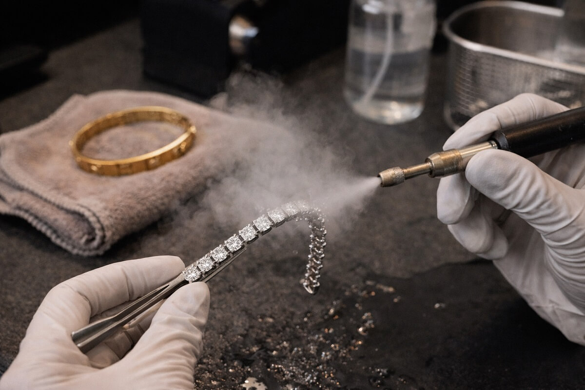 Präzisionsveredelung von ReLusso Schmuck