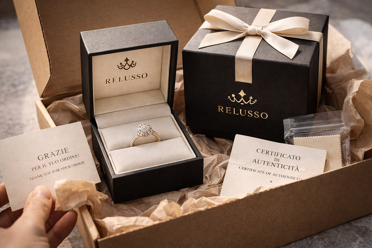 Packaging premium ReLusso per gioielli di lusso
